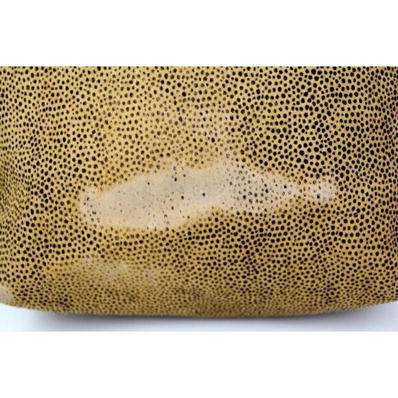 ROOMY MADEWELL BEIGE BROWN GENUINE LEATHER HAIR HIDE SHOULDER BAG TOTE HANDBAG - Picture 6 of 12